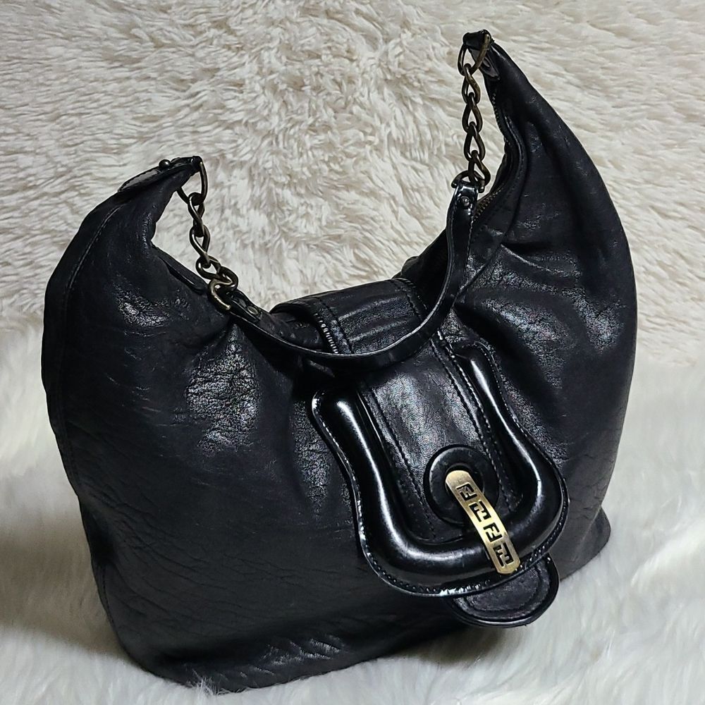 💯 Authentic Fendi Hobo Handbag 🍀 - Picture 13 of 17
